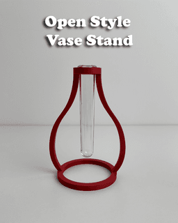 Open Style Vase Stand 3d model
