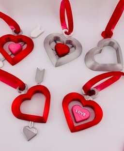 Heart Tag/Keychain Assortment 3d model