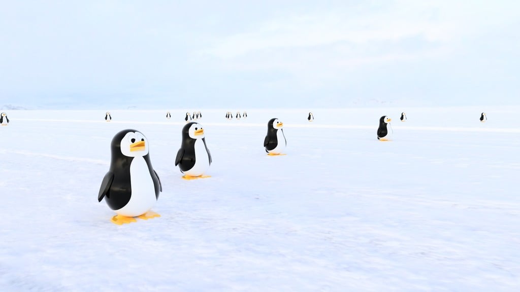 Penguin 3d model