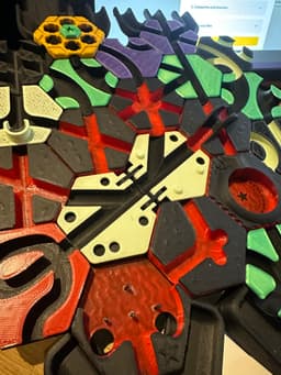 Hextraction - Filament version - Tile Built for Two 3d model