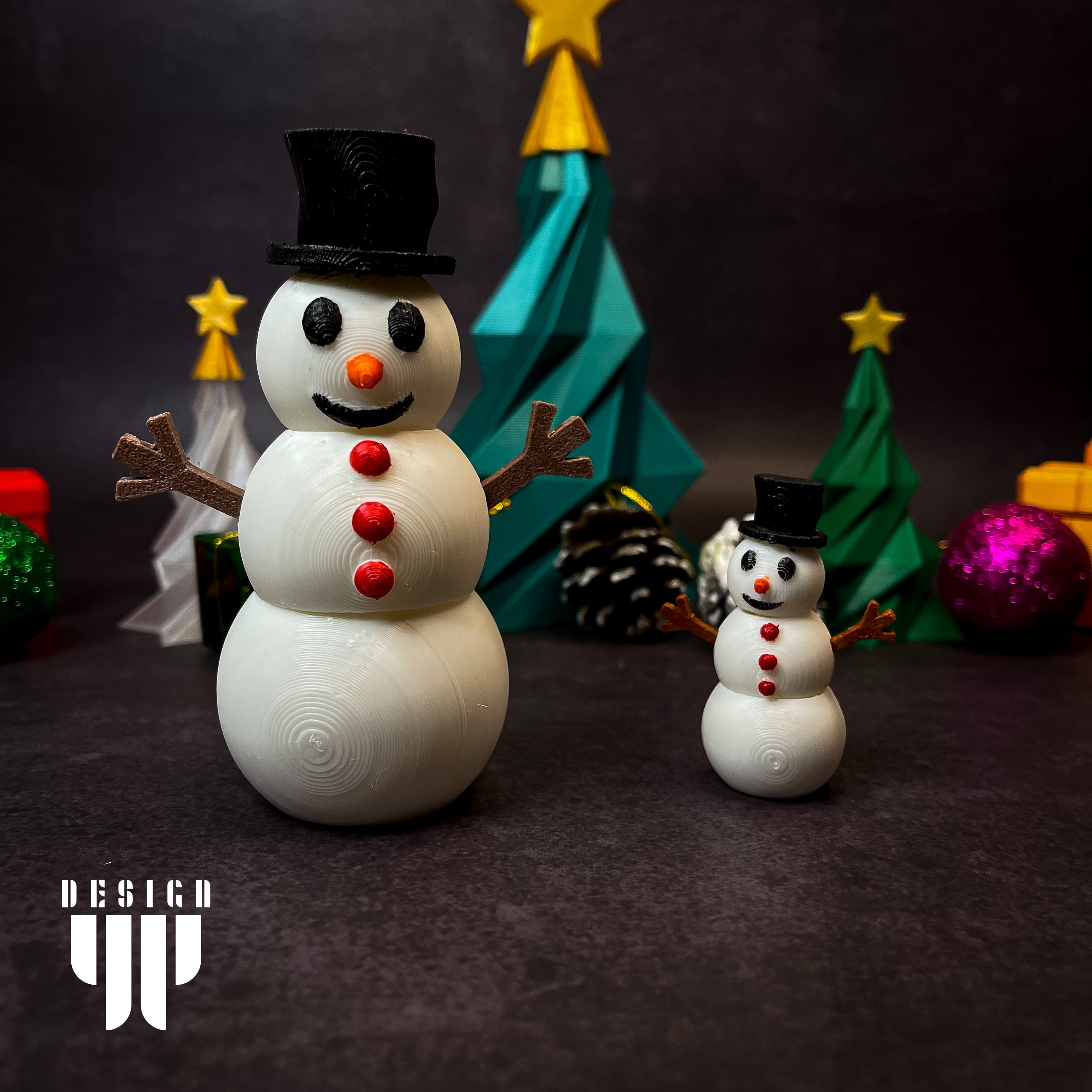 Snowman 3d model