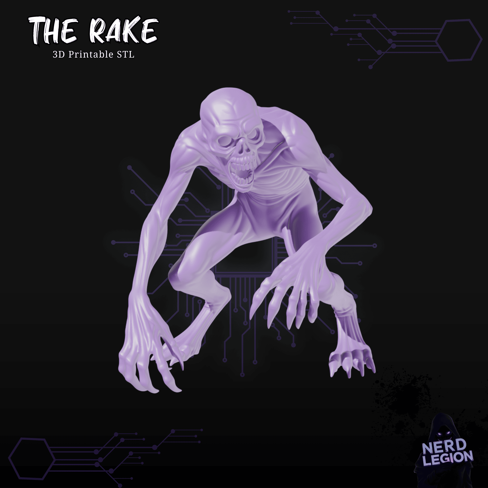 The Rake - Dungeons and Dragons 3D Model 3d model