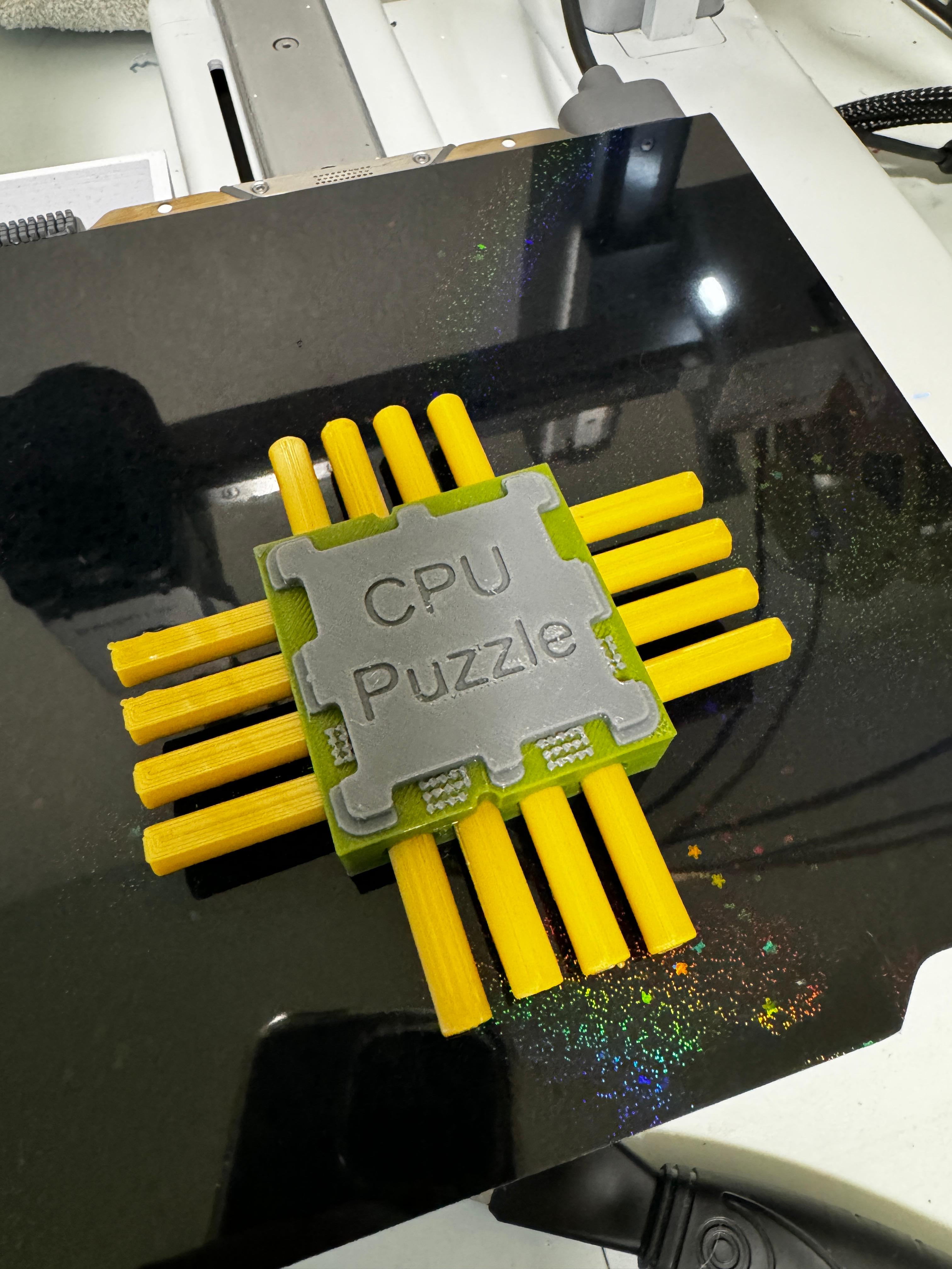 CPU Puzzle (AMD) 3d model