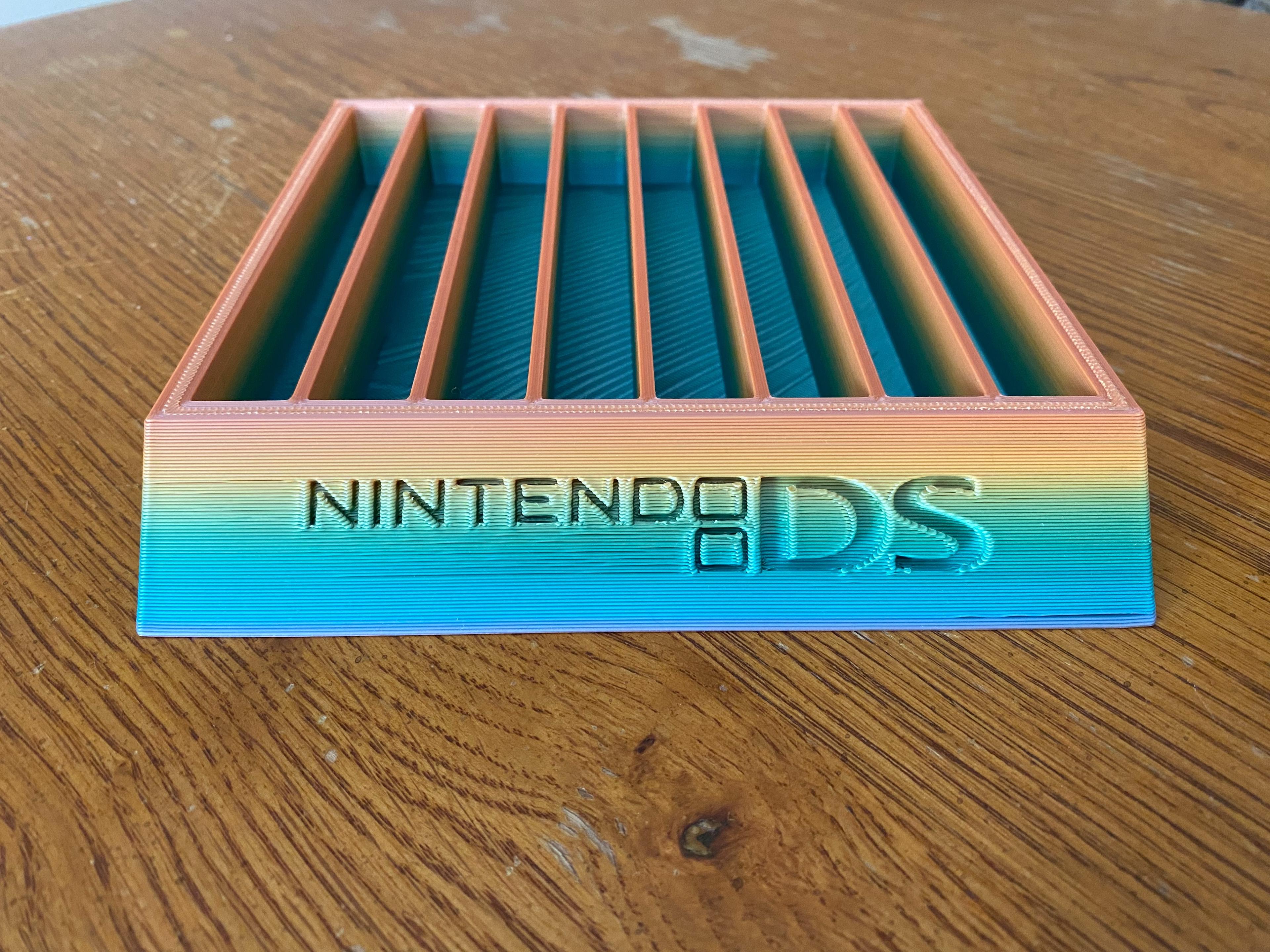Nintendo DS Game Case Holder With Logo 3d model
