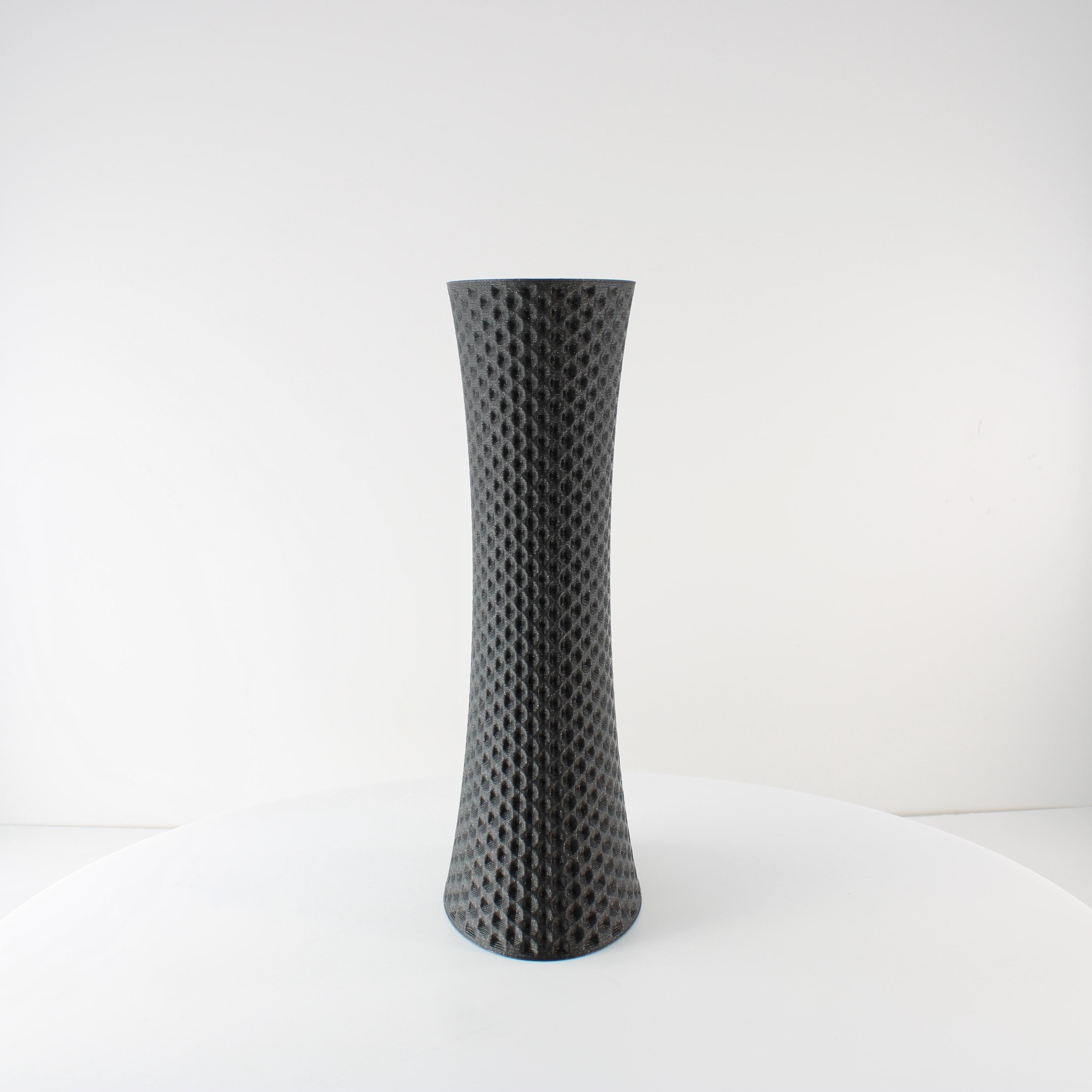Textured Trophy Vase | Hexagon Texture by Slimprint.stl 3d model