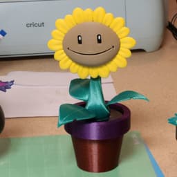 Sunflower Plant V1 3d model