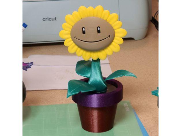 Sunflower Plant V1 3d model