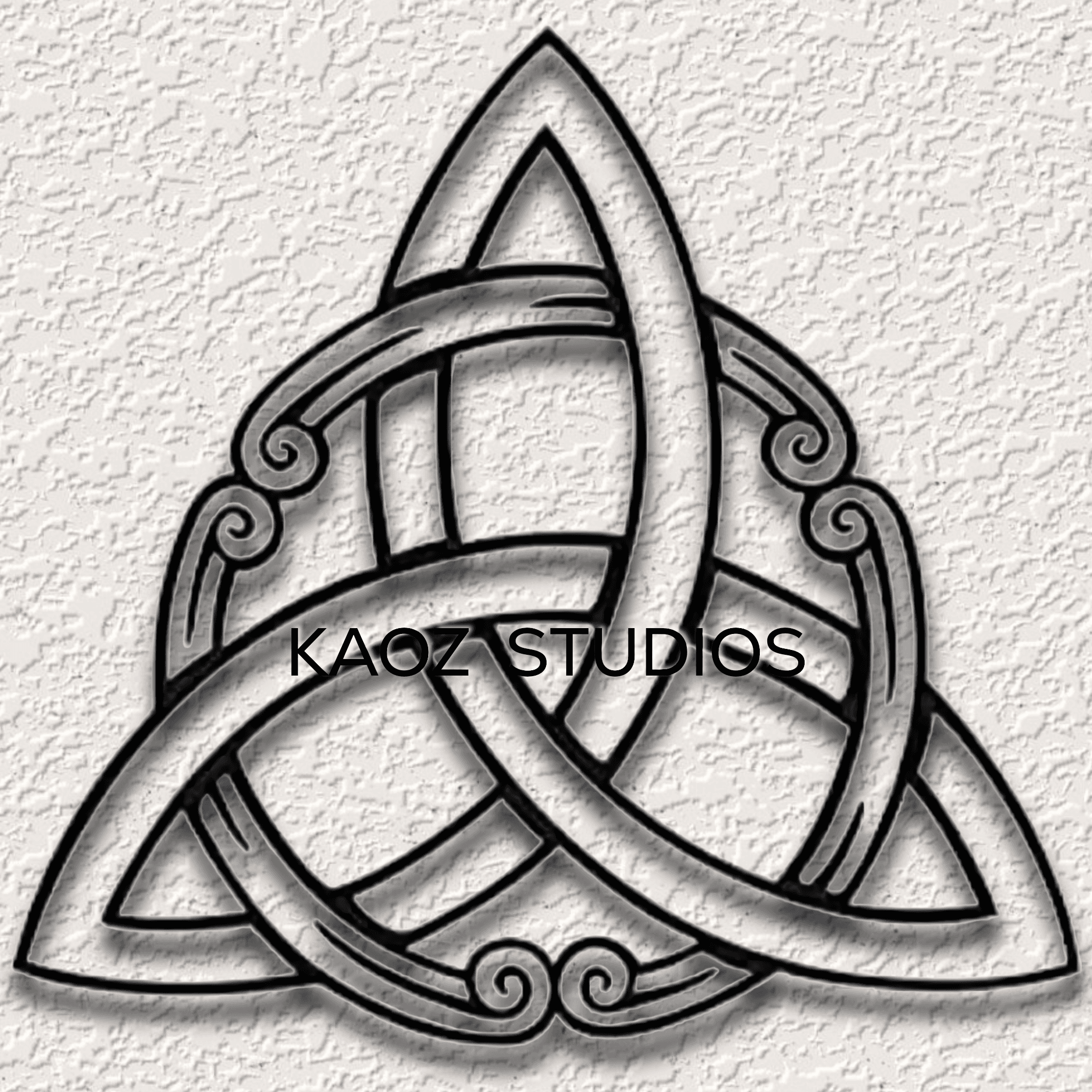 celtic knot wall art celtic design wall decor star decoration 3d model