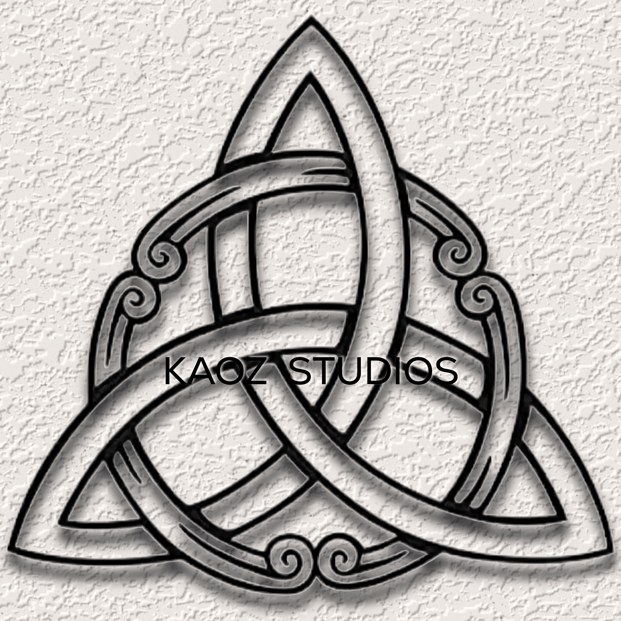 celtic knot wall art celtic design wall decor star decoration 3d model