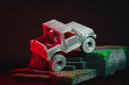 Suszuki Samurai SJ410 - Print in place 3d model