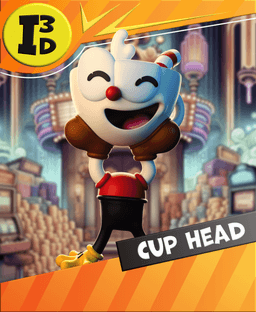 Cuphead 3d model