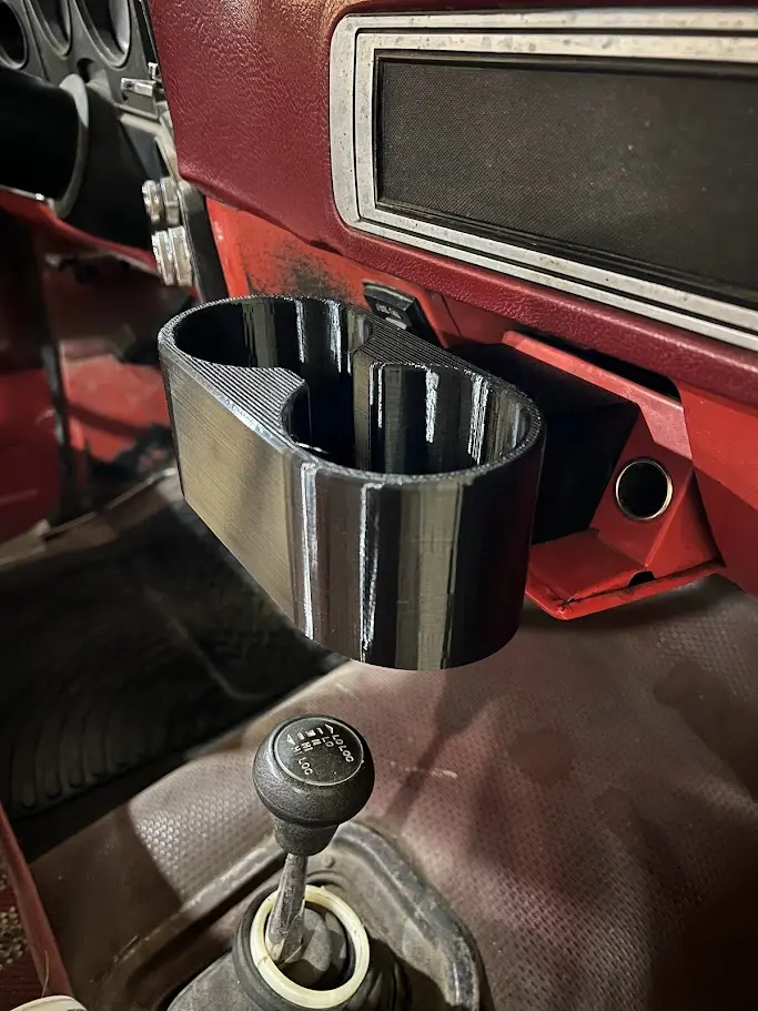 Squarebody Chevy Truck Cup Holder 3d model