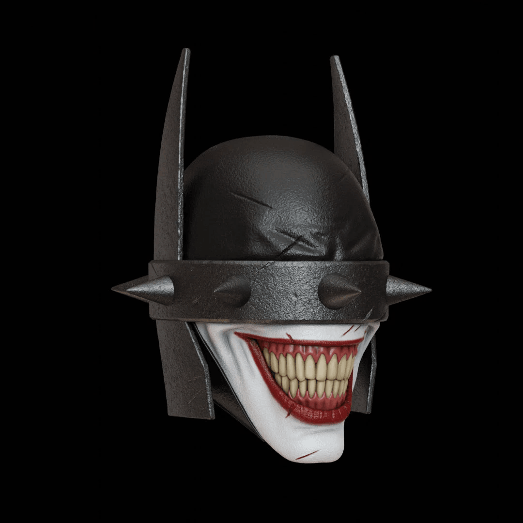 Dective Who Laughs Mask 3D Printer File STL 3d model