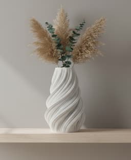 Vase - Flowform Vortex 3d model