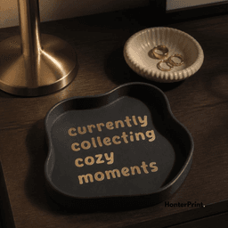 Currently Collecting Cozy Moments – Organic Catchall Tray | 3D Printable STL File 3d model