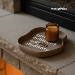 Currently Collecting Cozy Moments – Organic Catchall Tray | 3D Printable STL File 3d model