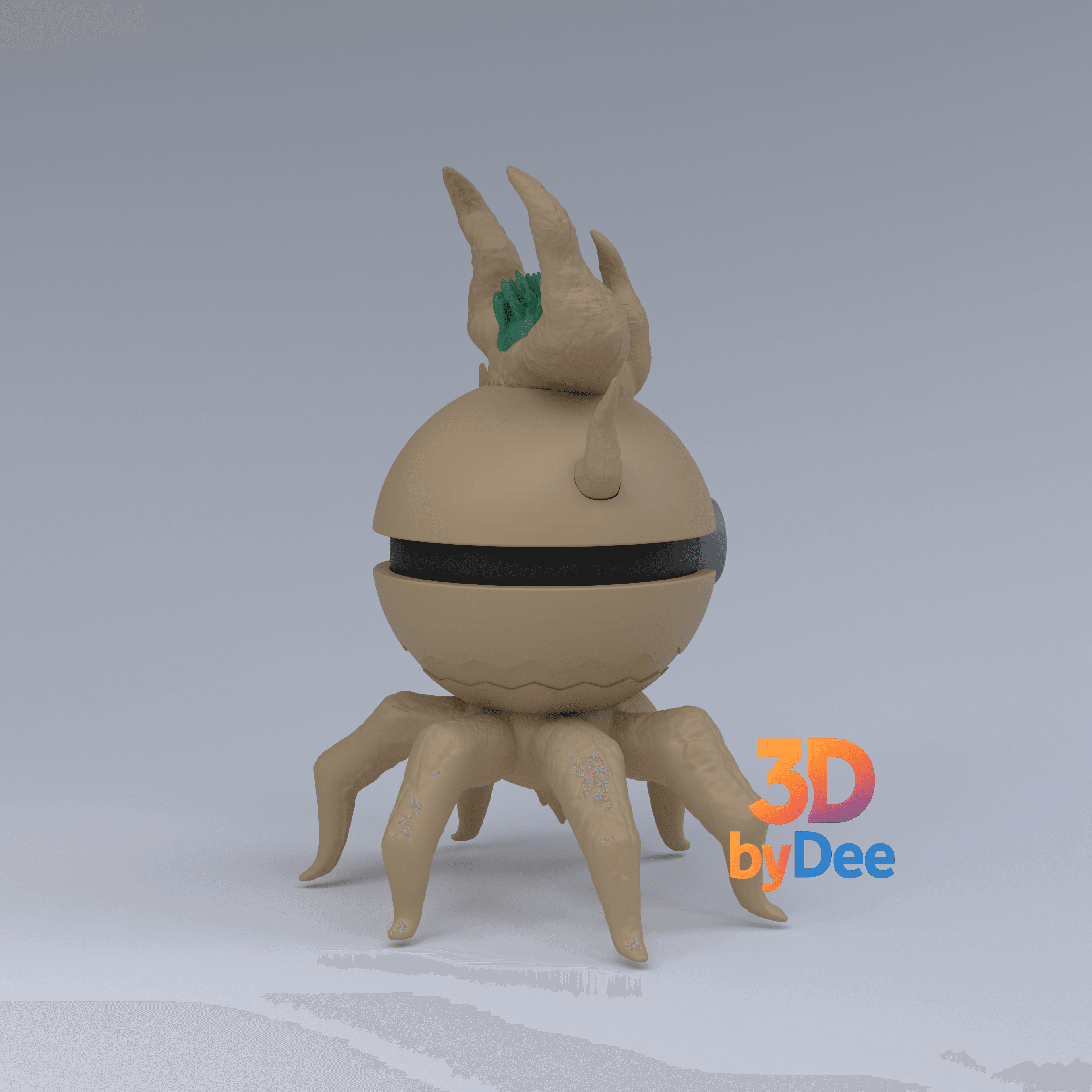 Trevenant Poke Ball 3d model