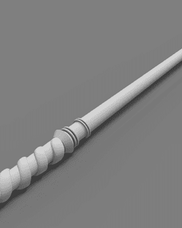 Abernathy's Wand - Harry Potter 3d model
