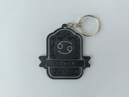 Signs of the Zodiac Keychains 3d model