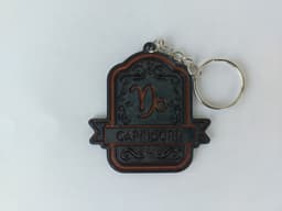Signs of the Zodiac Keychains 3d model