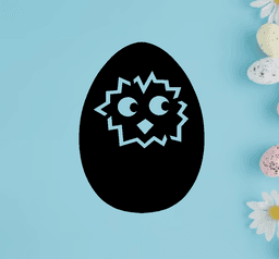 EASTER EGG ORNAMENT 3d model