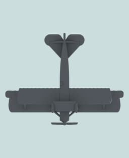 1:144 Fokker D.VIIF 3d model