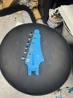 ExoGuitar - Head - Sharky 3d model