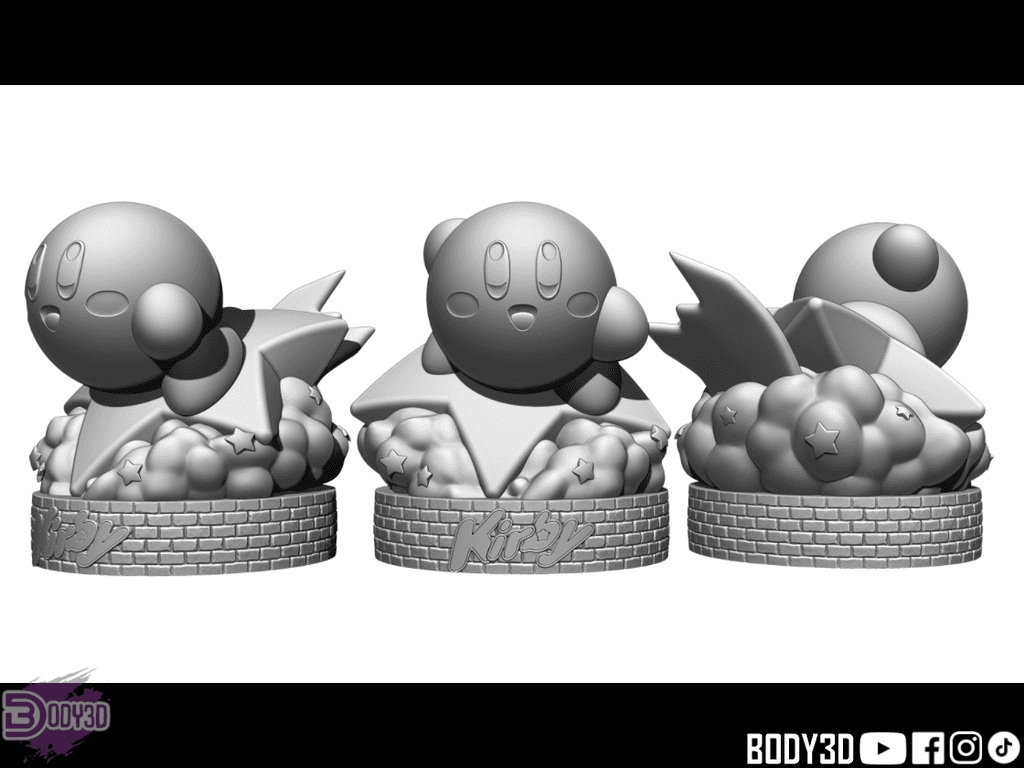 Kirby Star 3d model