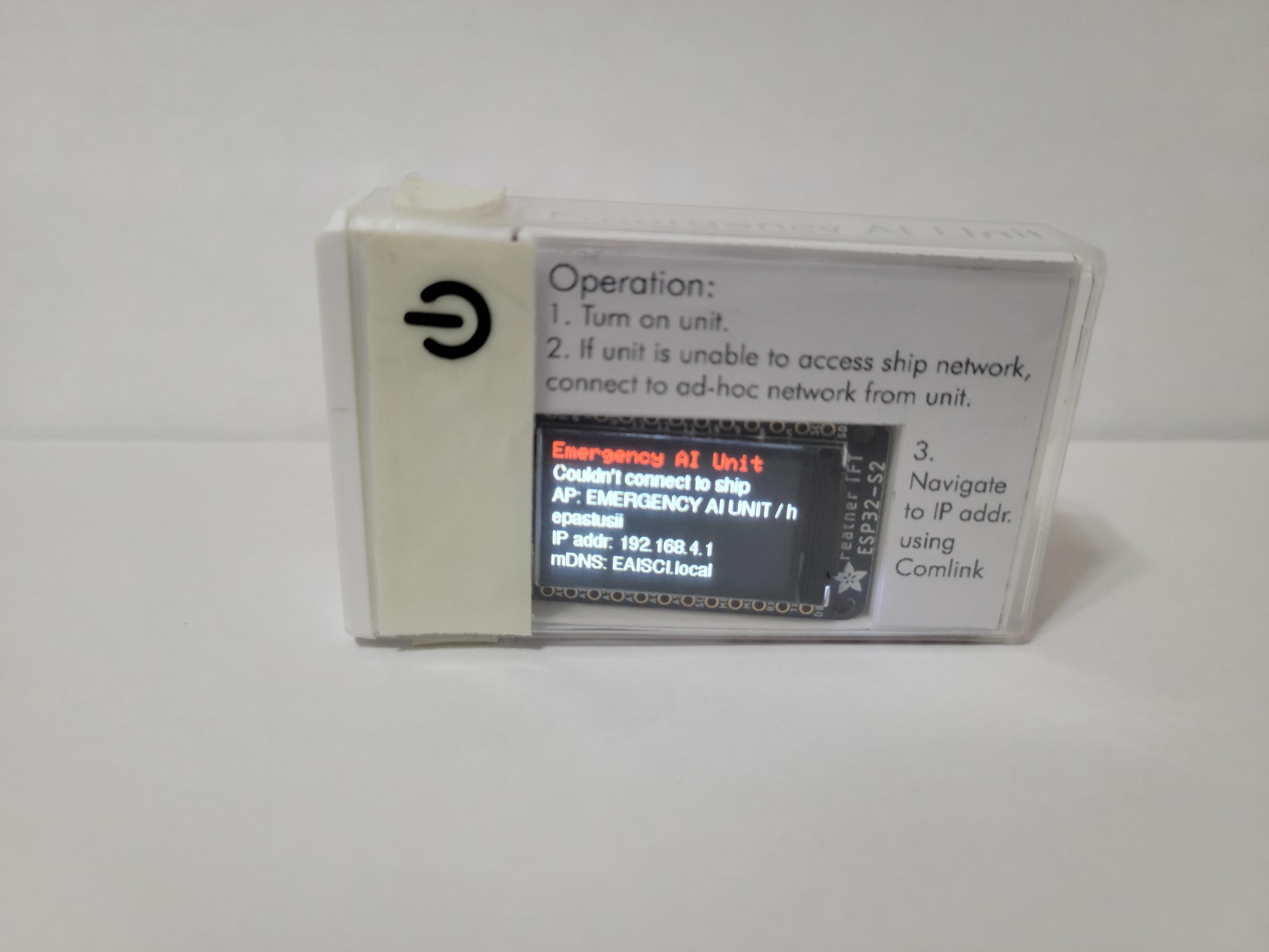 Tic-Tac Case Insert for Adafruit ESP32-S2 3d model