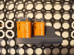 9V Battery Holder for Multiboard 3d model