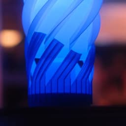 Vortex Spiral Fidget Desk Lamp らせんじょう 3d model