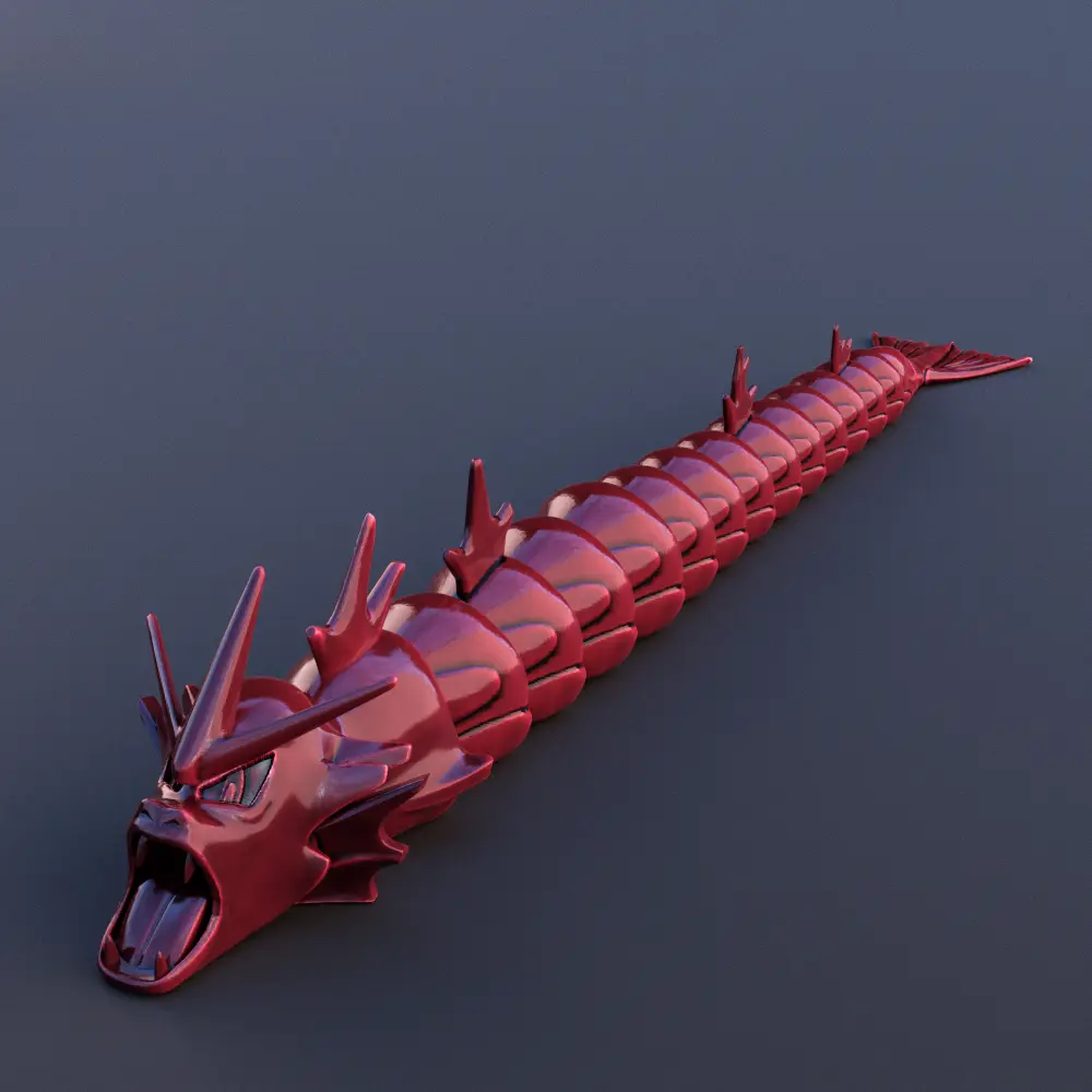 Articulating Gyarados 3D Model By Maple 3D Printing On Thangs Articulating gyarados 3d model by maple 3d printing on thangs