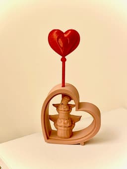 Heart Balloon Remix 3d model