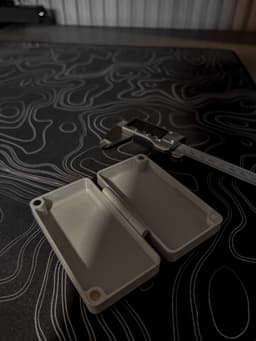 Print-In-Place Box With Magnets 3d model