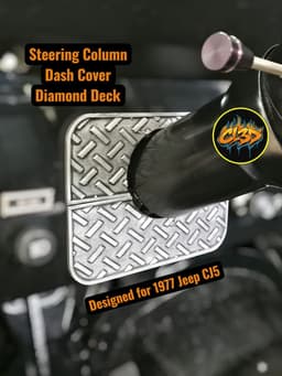 CJ5 76-86 Column Cover 3d model