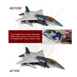 TF SS-65 Blitzwing Wings 3d model