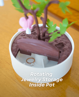 Bleeding Hearts - Functional Plant Print For Valentines Day - Jewelry Box 3d model