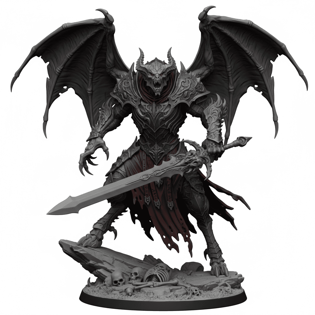 Vampire Beast Hybrid Claws Printable STL Model 3d model