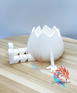 Flexi Legs Egg Planter / no supports / 3mf included 3d model