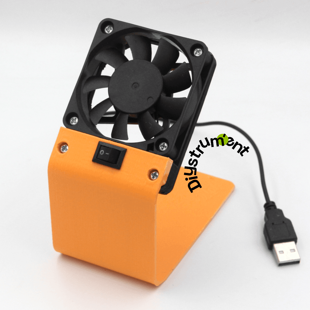 Battery Charger Cooling Fan - Main Body-1.STL 3d model