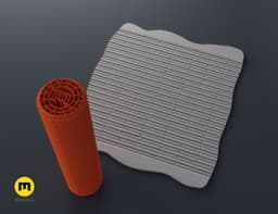 DnD terrain rollers – Metal walls 3d model
