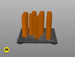 DnD terrain rollers – Metal walls 3d model