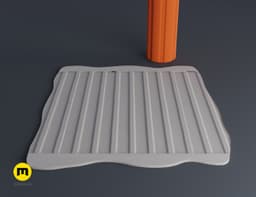 DnD terrain rollers – Metal walls 3d model