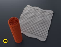 DnD terrain rollers – Metal walls 3d model