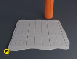 DnD terrain rollers – Metal walls 3d model
