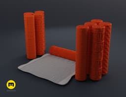 DnD terrain rollers – Metal walls 3d model