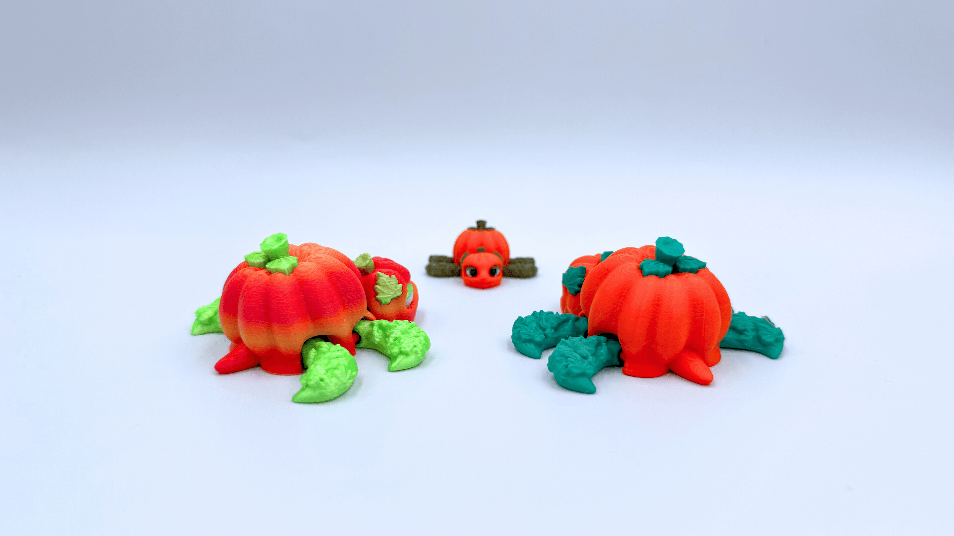 Pumpkin Turtle 3d model