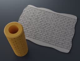 Texture Rollers - Stone Vol.2 (4-6) 3d model