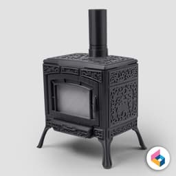 Fab365_Foldable_Fireplace_Inner part.stl 3d model