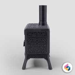 Fab365_Foldable_Fireplace_Inner part.stl 3d model